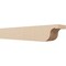 Ekena Millwork 6in. W x 6in. H x 36in. L Del Monte Woodgrain TimberThane Rafter Tail, Primed Tan RFTUR06X06X36DELRCPR - alternate 1